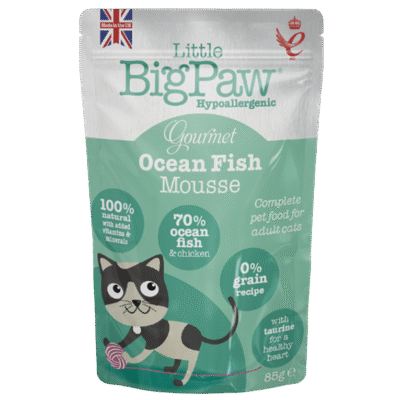 LITTLE BIG PAW HYPOALLERGENIC OCEAN FISH MOUSSE 85