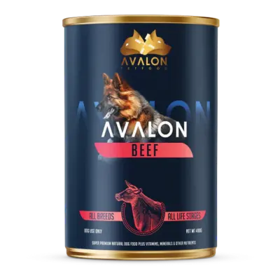 Avalon Dog Canned Food Beef 410g