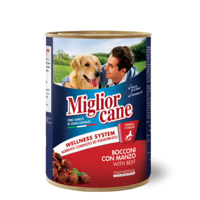 MORANDO MIGLIOR CANE CHUNKS FOR DOG WITH BEEF