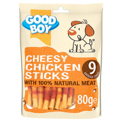 Cheesy Chicken Sticks GOOD BOY 80g