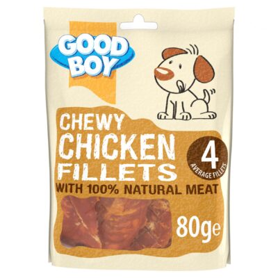 CHEWY CHICKEN FILLET 80G