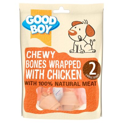 CHEWY BONES WRAPPED WITH CHICKEN