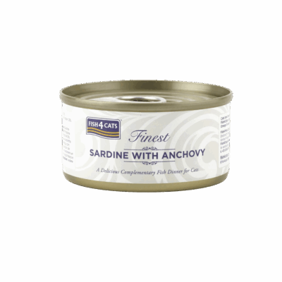 FISH 4 CATS SARDINE WITH ANCHOVY