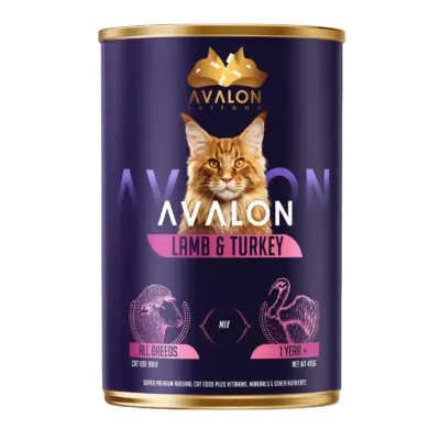 Avalon CAT Canned Food LAMB & TURKEY 410g