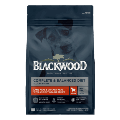 BlackWood COMPLETE AND BALANCE DIET- ALL LIFE STAGES | LAMB MEAL & CHICKEN MEAL WITH ANCIENT GRAINS