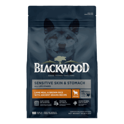 BlackWood Sensitive Skin and Stomach - Lamb Meal and Brown Rice