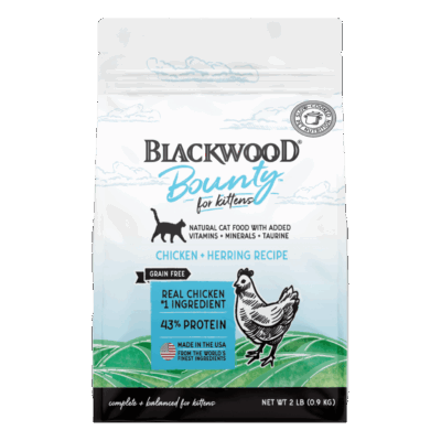 Blackwood Bounty For Kittens - Grain Free Kitten Chicken + Herring Recipe