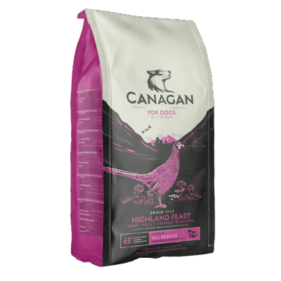 CANAGAN HIGHLAND FEAST FOR DOGS DRY FOOD 12KG