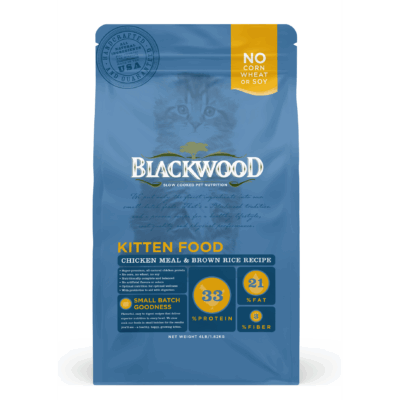 Blackwood Kitten Food - Chicken Meal & Brown Rice Recipe