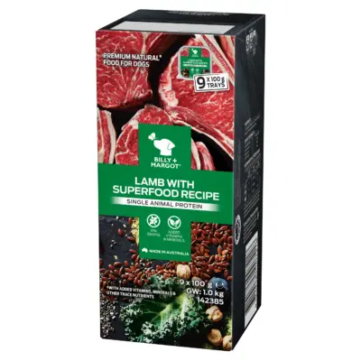 BILLY MARGOT LAMB WITH SUPERFOODS