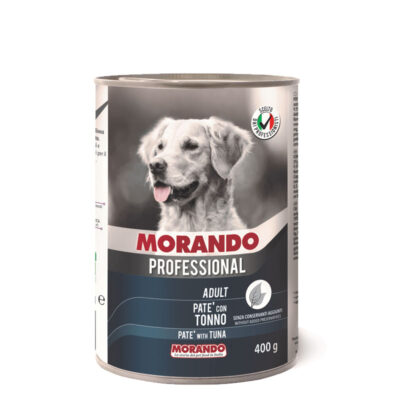 MORANDO PROFESSIONAL CANE PATE' WITH TUNA ADULT 400 GM