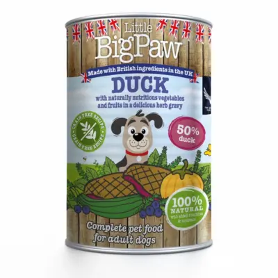 LITTLE BIG PAW DOG DUCK 390G TIN