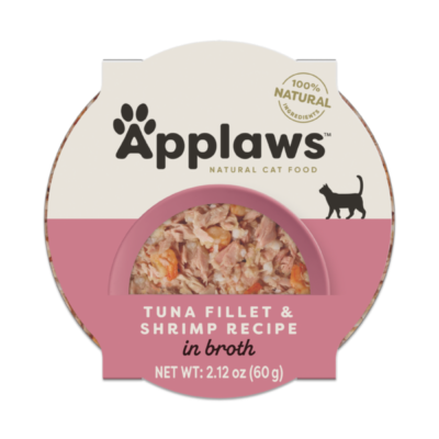 APPLAWS NATURAL CAT FOOD TUNA With PRAWN POT