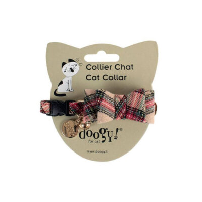 BEIGE SCOTTISH CAT COLLAR