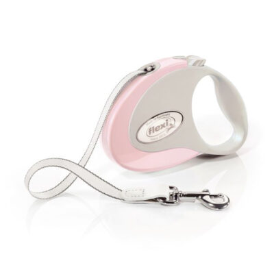 FLEXIE STYLE TAPE LEASH BABY PINK