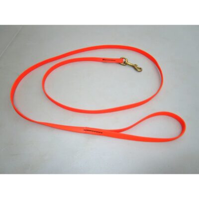 BLACK-NEON LEASH WITH HANDLE 1.20M ORANGE