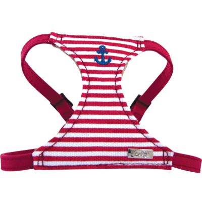 DOOGY HARNESS MATELOT SM RED 34-45CM