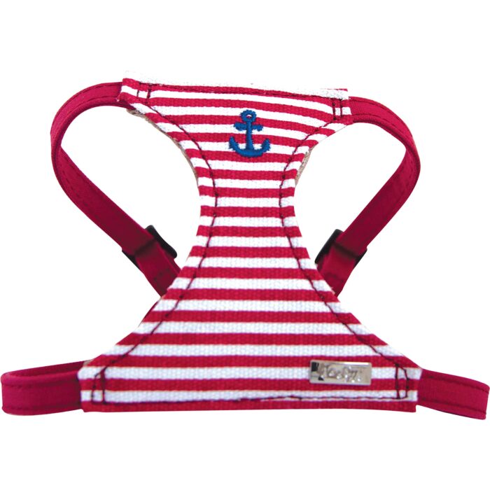 DOOGY HARNESS MATELOT SM RED 34-45CM