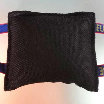 EURO JOE BITE FLAT CUSHION BLACK SMALL