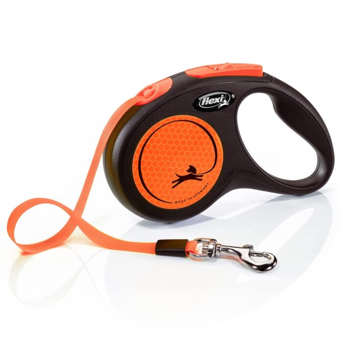 FLEXI NEW TAPE LEASH NEON ORANGE FLEXI NEW TAPE LEASH NEON ORANGE