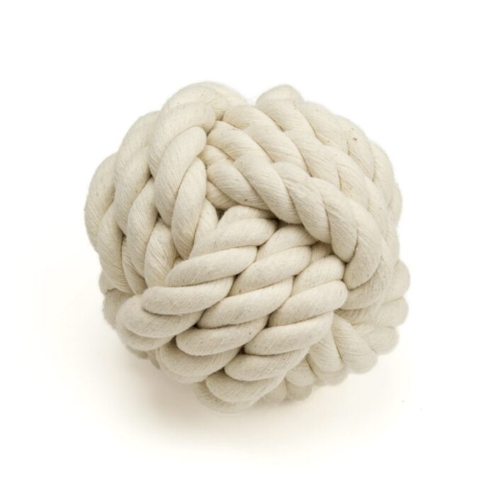IDEAL DOG ROPE BALL MEDIUM