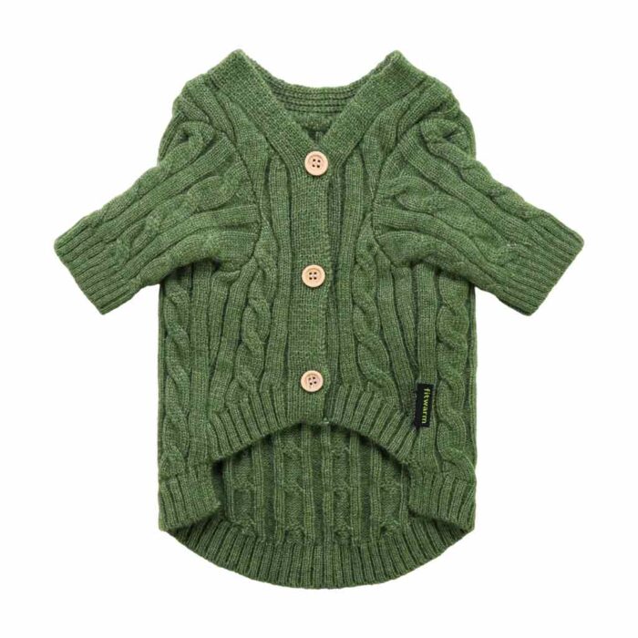 KNITTED DOG SWEATER XS