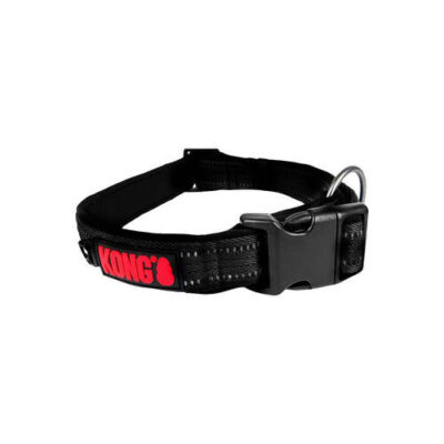 KONG COLLAR M BLACK 35-50CM