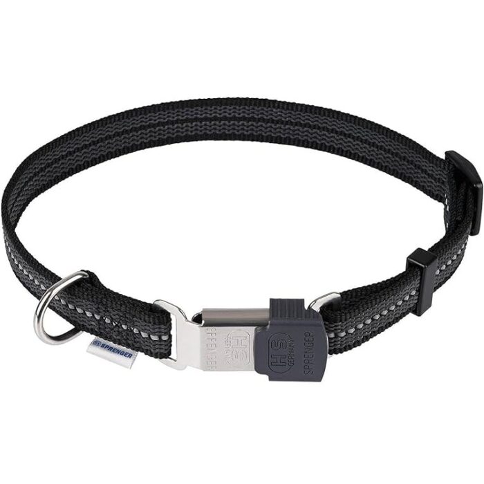 SPRENGER ADJUSTABLE COLLAR 40-55CM BLACK