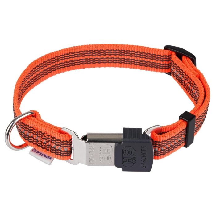 SPRENGER ADJUSTABLE COLLAR 40-55CM Orange neon