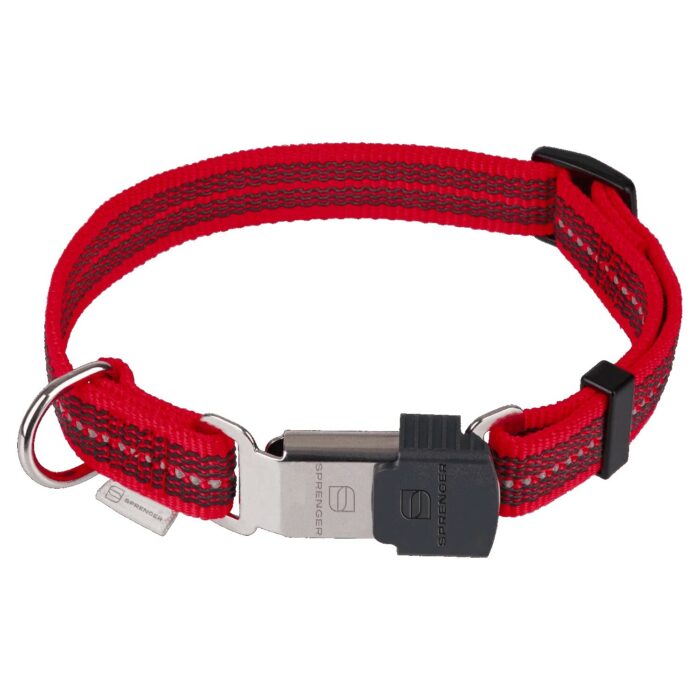 SPRENGER ADJUSTABLE COLLAR 40-55CM RED