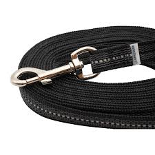 SPRENGER RUBBERIZE LEASH W/O HANDLE 1M BLACK