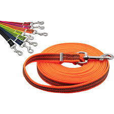 SPRENGER RUBBERIZE LEASH W/O HANDLE 1M ORANGE