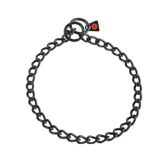 SPRENGER STAINLESS STEEL BLACK COLLAR 20IN X 50CMX