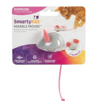 Smartykat Marble Mouse Rolling Ball Cat Toy