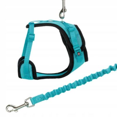 TURQUOISE AIR MESH LEASH 15MM X 1.20M