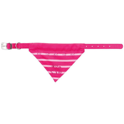 Trixie Premium Collar With Neckerchief - Fuchsia