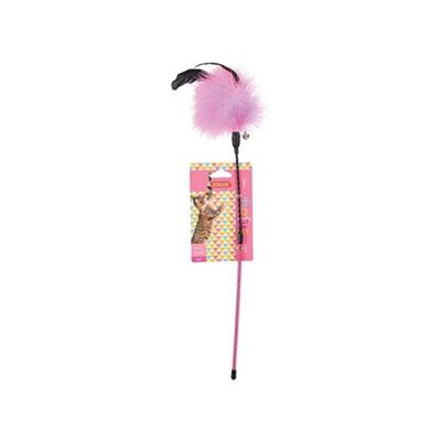 ZOLUX CAT TOY FEATHER DUSTER STICK